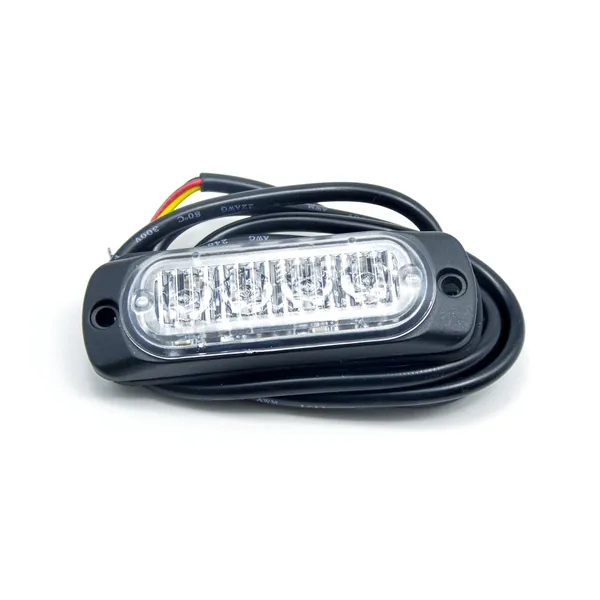 Mini Barra Federal Signal 4 Led Tipo Estrobo Rojo / Azul
